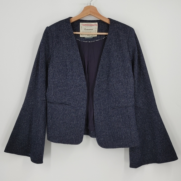 Anthropologie Jackets & Blazers - Anthropologie Cartonnier | bell sleeve blazer
